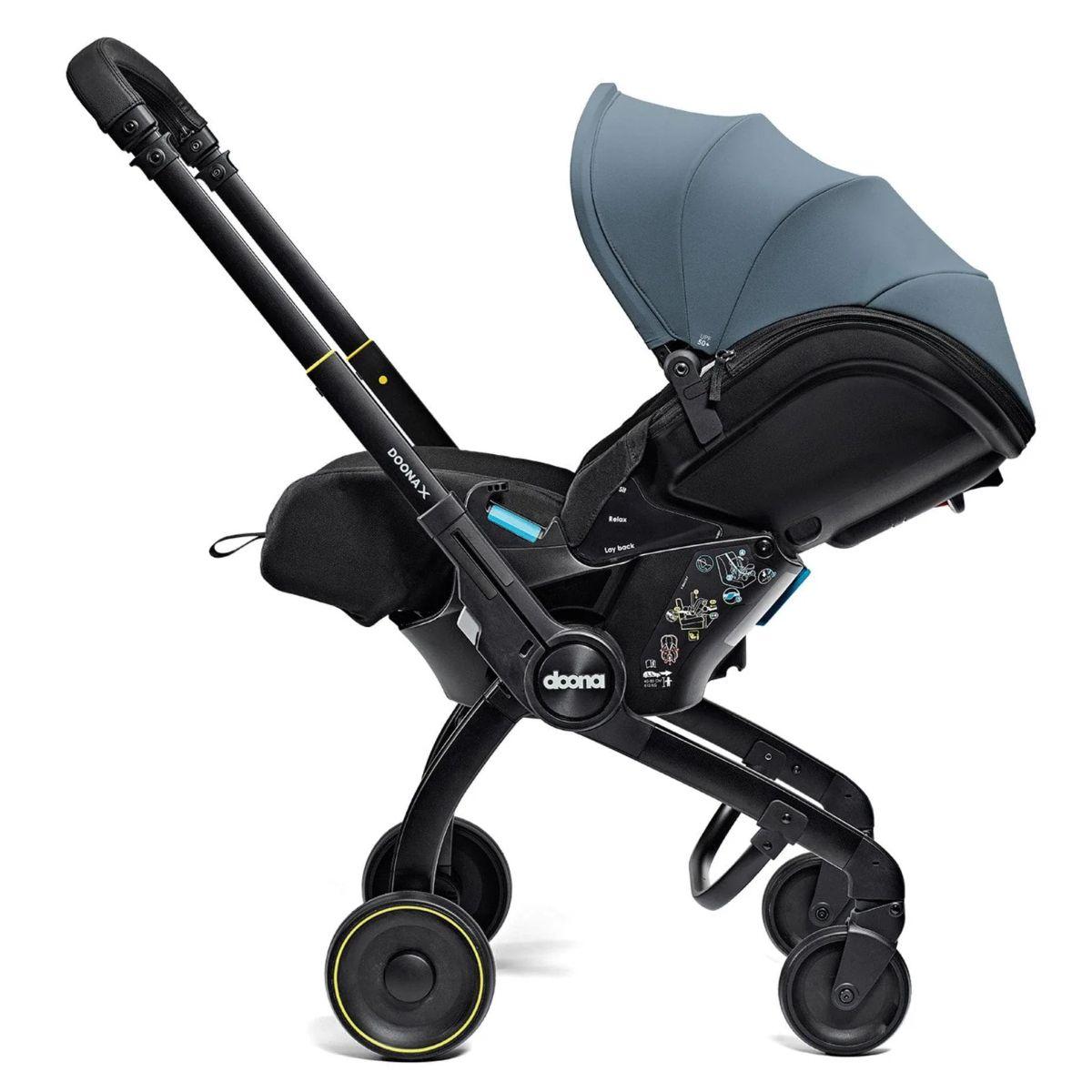 Doona X Infant Car Seat Stroller Ocean Blue Mothercare